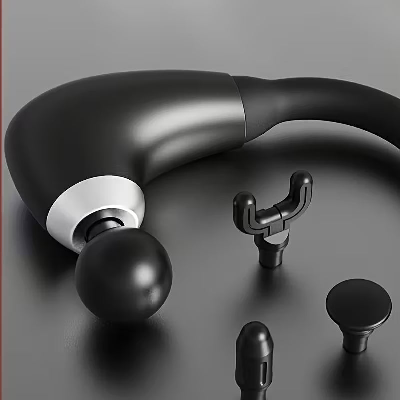 Pistola de Masaje Profundo de Mango Extendido | Alivio muscular total para tu bienestar diario.