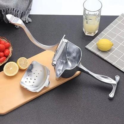 Exprimidor Manual Profesional - ¡Jugos 100% Naturales en Segundos Sin Electricidad!