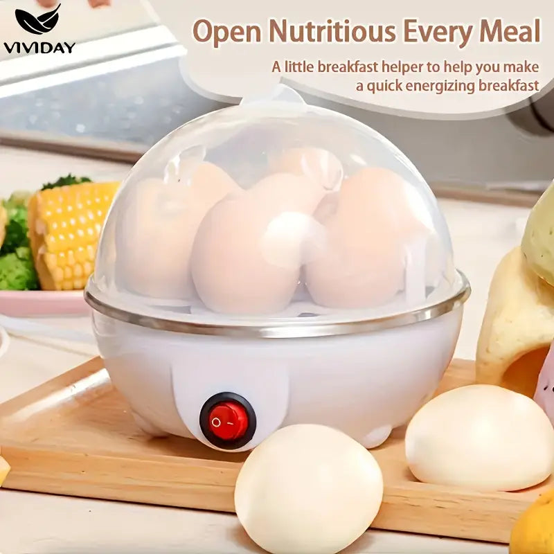 Cocedor Automático de Huevos + estante organizador de 30 uds