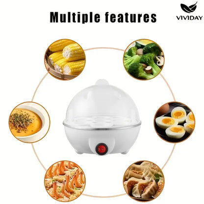 Cocedor Automático de Huevos + estante organizador de 30 uds