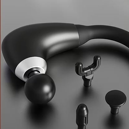 Pistola de Masaje Profundo de Mango Extendido | Alivio muscular total para tu bienestar diario.