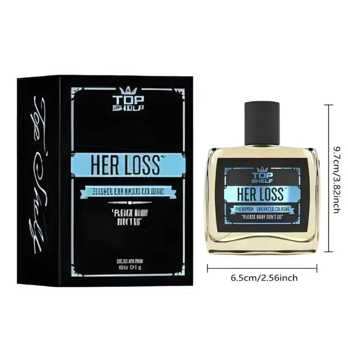 Esencia de Feromonas 'Her Loss' Potencia tu atractivo y confianza en cada interacción.