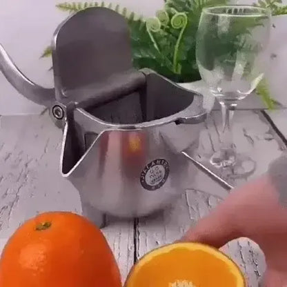 Exprimidor Manual Profesional - ¡Jugos 100% Naturales en Segundos Sin Electricidad!