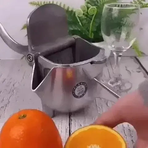 Exprimidor Manual Profesional - ¡Jugos 100% Naturales en Segundos Sin Electricidad!